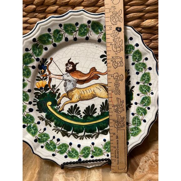 Centaur Made in Italy Painted Plate: 11” - Picture 4 of 8